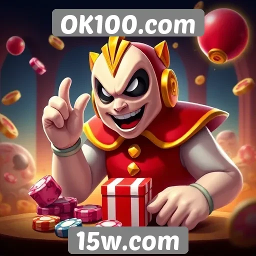 Recursos e funcionalidades do site de jogos OK100.com