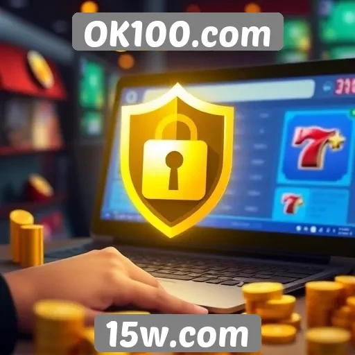 Segurança em jogos online no site OK100.com