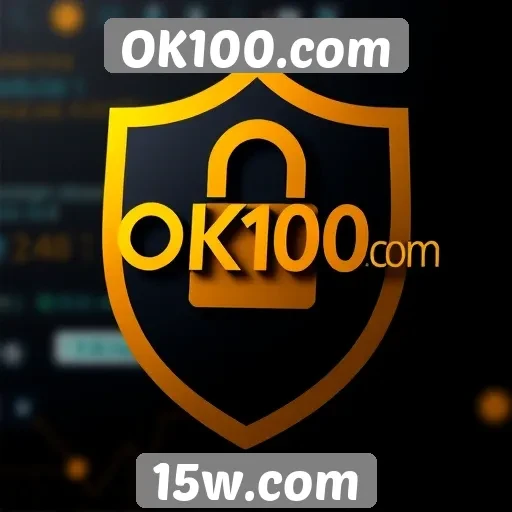 Avaliação de segurança no site OK100.com